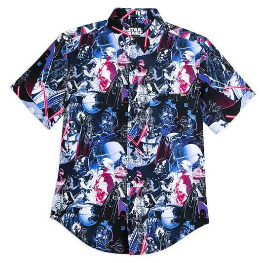 Disney Adult Buttondown Shirt - RSVLTS - STAR WARS - Darth Vader